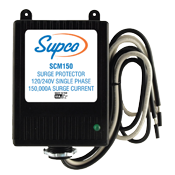Surge protector A power surge protection unit