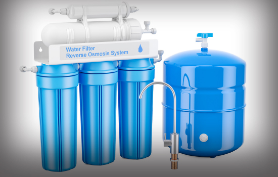 AC and Heating A reverse osmosis water treatment system