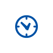 Signature Series Icon of a clock